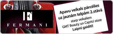 starp veikaliem GMT Beauty un Caprici store